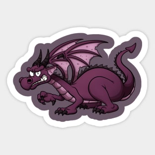 Cartoon Dragon Sticker